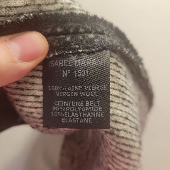 Isabel Marant Etoile Vintage Virgin Wool Mini Skirt Size 0 - Picture 5 of 6